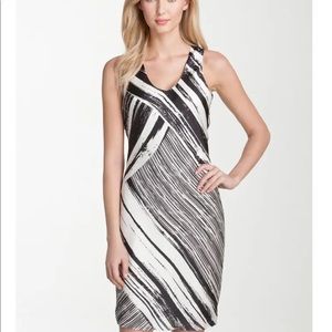 Kenneth Cole Painted Stripe Dress